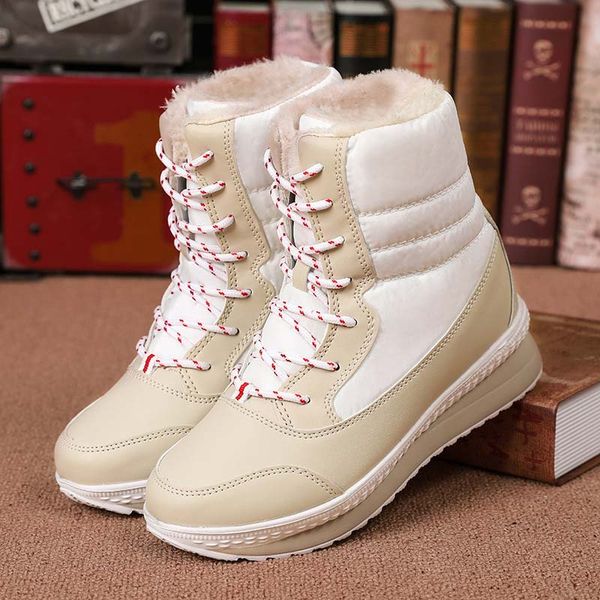 women boots waterproof winter shoes women snow boots platform warm ankle female shoes thick fur winter botas mujer, Black
women boots waterproof winter shoes women snow boots platform warm ankle female shoes thick fur winter botas mujer, Black