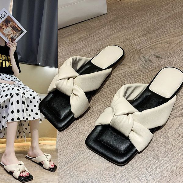 summer women slippers square toe female bowtie slides women's casual beach shoes 2020 fashion comfortable female flats trending, Black
summer women slippers square toe female bowtie slides women's casual beach shoes 2020 fashion comfortable female flats trending, Black