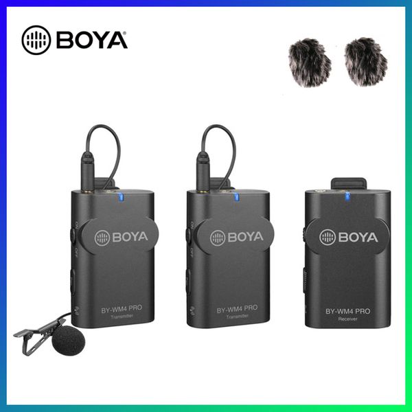 boya by-wm4 pro k2 k1 phone wireless lav microphone video audio lavalier mic for dslr camera dv smartphone vlog live streaming
boya by-wm4 pro k2 k1 phone wireless lav microphone video audio lavalier mic for dslr camera dv smartphone vlog live streaming