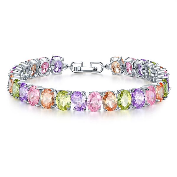 moonrocy silver color colourful cz bracelets oval blue green red black crystal bracelet bangle for women bangle dropshipping, Golden;silver
moonrocy silver color colourful cz bracelets oval blue green red black crystal bracelet bangle for women bangle dropshipping, Golden;silver