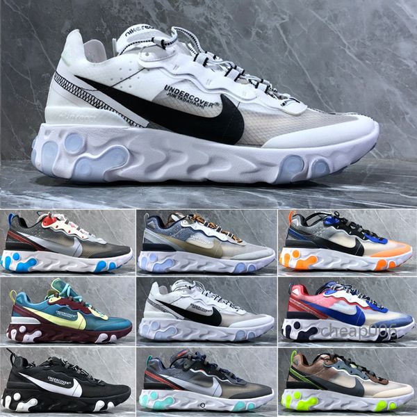 2019 new react element 87 undercpver x upcoming men fashion luxury designers women shoes running sports sneakers shoes dgy7w, Black
2019 new react element 87 undercpver x upcoming men fashion luxury designers women shoes running sports sneakers shoes dgy7w, Black