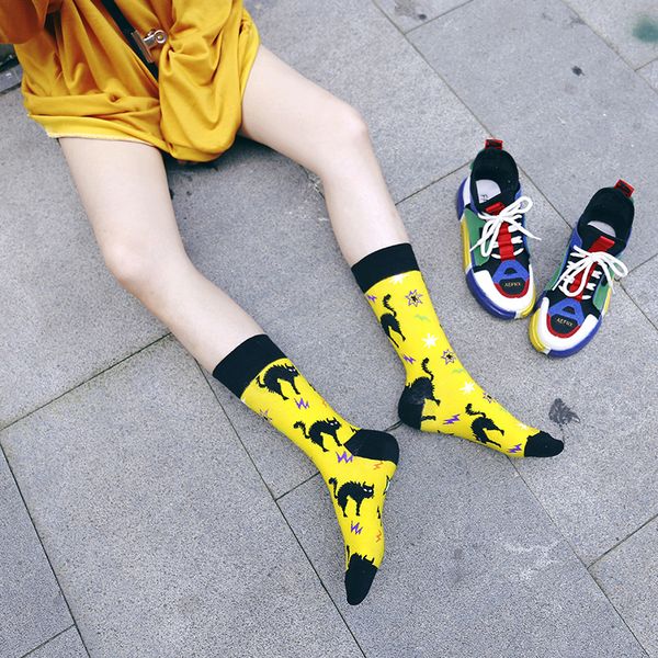 steampunk hip hop skull street stylish men reggae skateboard happy socks, Black
steampunk hip hop skull street stylish men reggae skateboard happy socks, Black