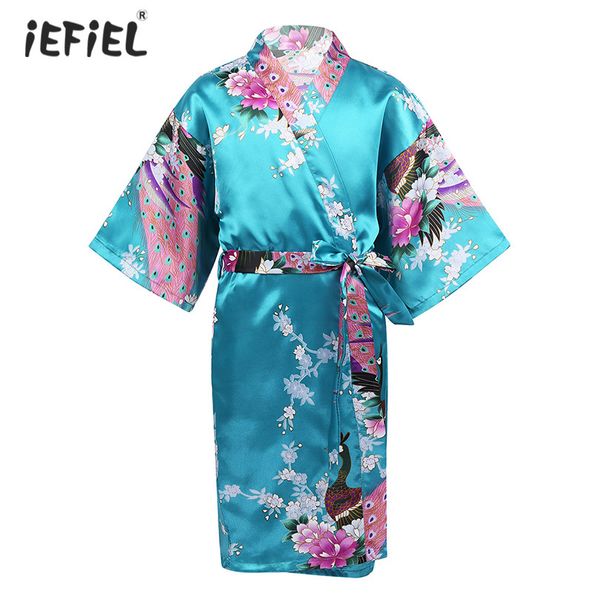 kids girls peacock flower printed satin kimono robe cross wrap v-neck robes bathrobe nightgown sleepwear for spa party birthday mx200811, Blue;red
kids girls peacock flower printed satin kimono robe cross wrap v-neck robes bathrobe nightgown sleepwear for spa party birthday mx200811, Blue;red