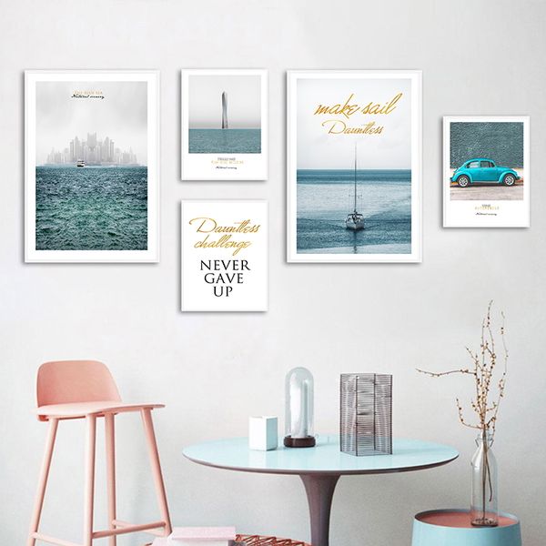 ocean sailing car landscape art poster nordic inspirational quote sea print wall canvas painting picture modern home decoration
ocean sailing car landscape art poster nordic inspirational quote sea print wall canvas painting picture modern home decoration