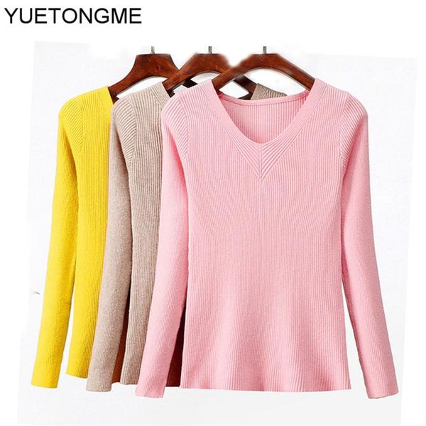2020 autumn winter women knitted v neck sweater casual jumper fashion slim femme elasticity pullovers bt141a, White;black
2020 autumn winter women knitted v neck sweater casual jumper fashion slim femme elasticity pullovers bt141a, White;black