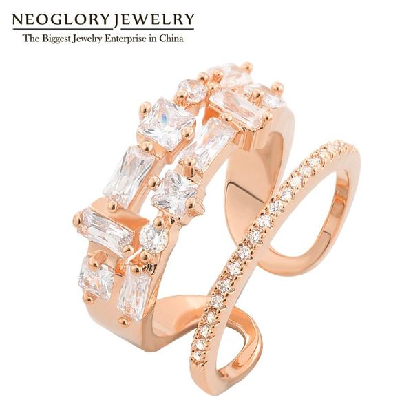 neoglory classic size cubic zircon fashion rings for women rose golden elegant rings anniversary gifts, Golden;silver 
neoglory classic size cubic zircon fashion rings for women rose golden elegant rings anniversary gifts, Golden;silver