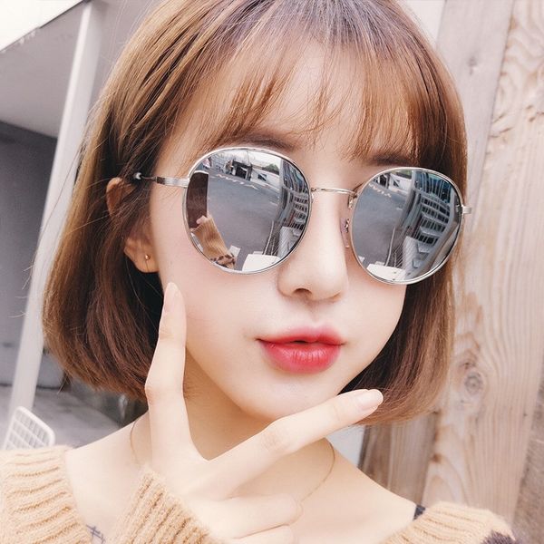 small round frame retro fashion women anti-reflective mirror sunglasses classic metal sunglasses frame men brands new uv400, White;black
small round frame retro fashion women anti-reflective mirror sunglasses classic metal sunglasses frame men brands new uv400, White;black