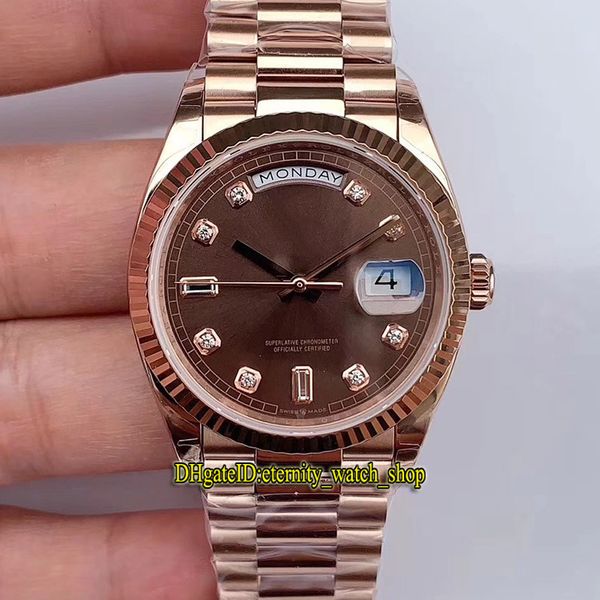 v2 upgrade version ewf daydate 36mm 128235 128345 cal.3255 automatic 128239 mens watch diamond dial 18k rose gold case jubilie strap watches, Slivery;brown
v2 upgrade version ewf daydate 36mm 128235 128345 cal.3255 automatic 128239 mens watch diamond dial 18k rose gold case jubilie strap watches, Slivery;brown