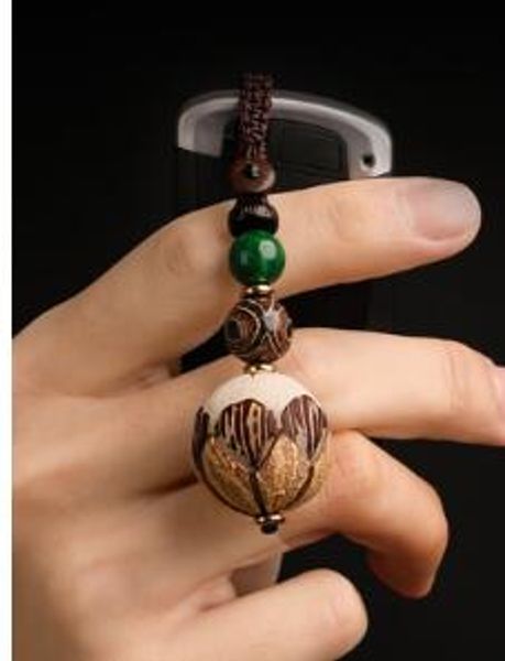 original seed bodhi lotus car keychain pendant carved guanyin tathagata maitreya buddha head creative couple jewelry, Silver 
original seed bodhi lotus car keychain pendant carved guanyin tathagata maitreya buddha head creative couple jewelry, Silver