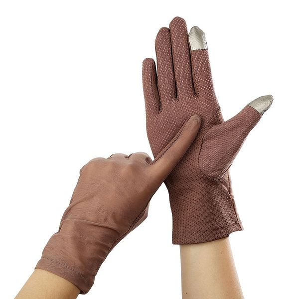 lace touch screen sunscreen gloves women driving gloves stretch thin sun protection breathable slip resistant mitten, Blue;gray
lace touch screen sunscreen gloves women driving gloves stretch thin sun protection breathable slip resistant mitten, Blue;gray