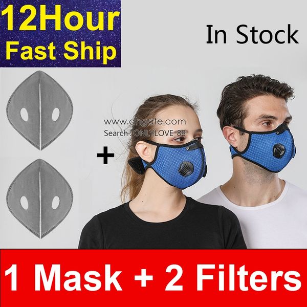 fast ship fashion cycling face mask double exhalation valve with pm 2.5 filter reusable mouth cover anti-fog reusable blue, Black
fast ship fashion cycling face mask double exhalation valve with pm 2.5 filter reusable mouth cover anti-fog reusable blue, Black