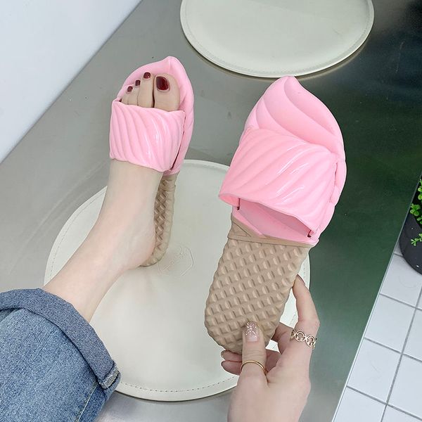 girls creative ice cream slippers women summer shoes woman slides slippers home beach womens shoes mules korean indoor, Black
girls creative ice cream slippers women summer shoes woman slides slippers home beach womens shoes mules korean indoor, Black