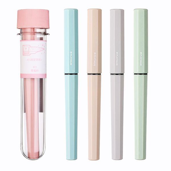 platinum pq-200 little meteor fountain pen drifting tube macaron colors fine tip student supplies small gift
platinum pq-200 little meteor fountain pen drifting tube macaron colors fine tip student supplies small gift