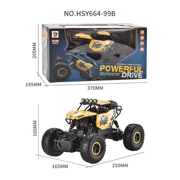 1:16 4wd rc car 2.4g remote control off road climbing vehicle power drive trucks model boys toys children gift
1:16 4wd rc car 2.4g remote control off road climbing vehicle power drive trucks model boys toys children gift