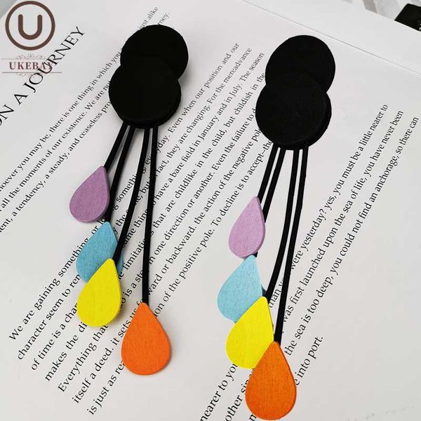 dangle & chandelier ukebay handmade wood earrings multicolor drop earring women wooden jewelry ear accessories party gift long tassel, Silver
dangle & chandelier ukebay handmade wood earrings multicolor drop earring women wooden jewelry ear accessories party gift long tassel, Silver