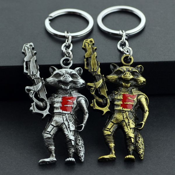 film series movie guardians of the galaxy keychain fashion cool figure model rocket raccoon keyring car key chain for men toy, Silver
film series movie guardians of the galaxy keychain fashion cool figure model rocket raccoon keyring car key chain for men toy, Silver