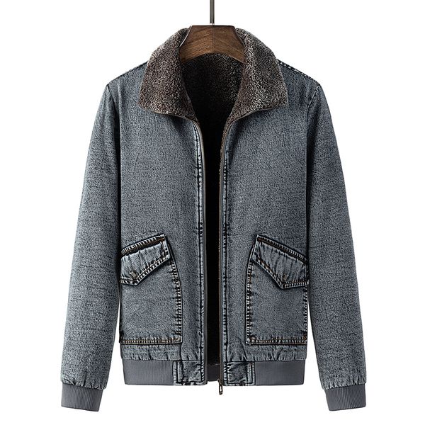 running jackets foreign trade cotton-padded jacket men's autumn and winter denim loose tooling functional plus, Black;red
running jackets foreign trade cotton-padded jacket men's autumn and winter denim loose tooling functional plus, Black;red