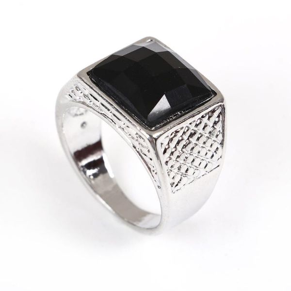 doreenbeads zinc alloy silver color signet unadjustable men ring resin black square father's day gift 19.1mm(us size 9), 1 piece, Golden;silver
doreenbeads zinc alloy silver color signet unadjustable men ring resin black square father's day gift 19.1mm(us size 9), 1 piece, Golden;silver