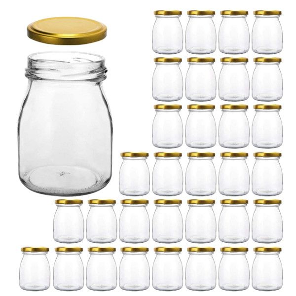 glass jars, kamota 10 pack 6 oz clear yogurt jars with gold lids, glass pudding jars yogurt jars ideal for jam, honey, wedding favors, showe
glass jars, kamota 10 pack 6 oz clear yogurt jars with gold lids, glass pudding jars yogurt jars ideal for jam, honey, wedding favors, showe