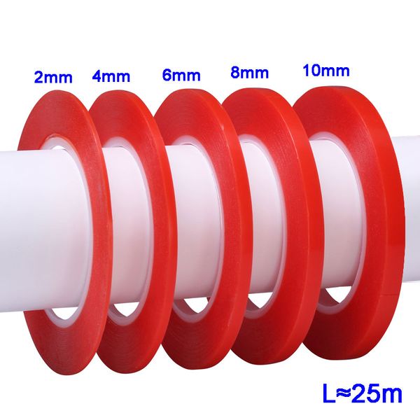 25m heat resistant double-sided transparent adhesive tape sticker 2mm 4mm 6mm 8mm 10mm mobile phone lcd repair tool
25m heat resistant double-sided transparent adhesive tape sticker 2mm 4mm 6mm 8mm 10mm mobile phone lcd repair tool