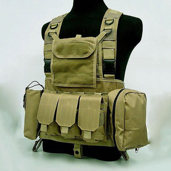 new rrv chest harness tactical equipment paintball camouflage vest tactical accessories combat system waistcoat, Black;white
new rrv chest harness tactical equipment paintball camouflage vest tactical accessories combat system waistcoat, Black;white
