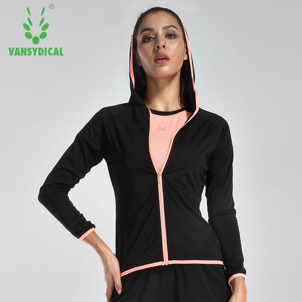 vansydical 2020 women yoga shirt hooded jacket long sleeve tracksuit gym running shirts fitness tight trainning sports coat, White;red
vansydical 2020 women yoga shirt hooded jacket long sleeve tracksuit gym running shirts fitness tight trainning sports coat, White;red