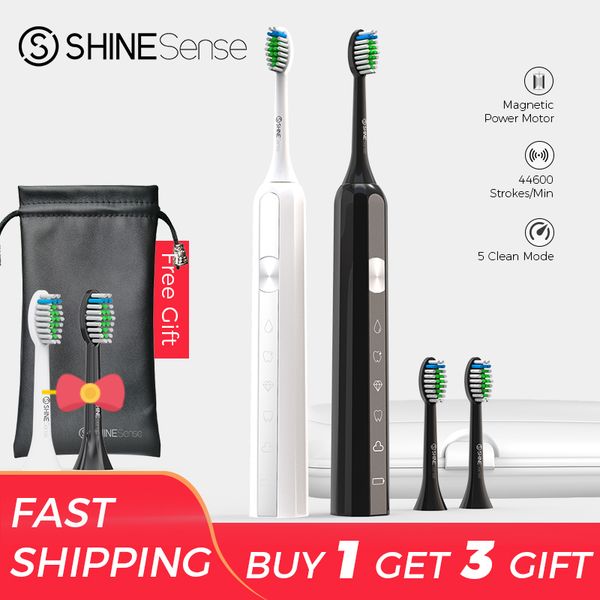 smart electric toothbrush shinesense stb600 sonic 5 brushing modes fast charging waterproof with travel case replace brush heads
smart electric toothbrush shinesense stb600 sonic 5 brushing modes fast charging waterproof with travel case replace brush heads