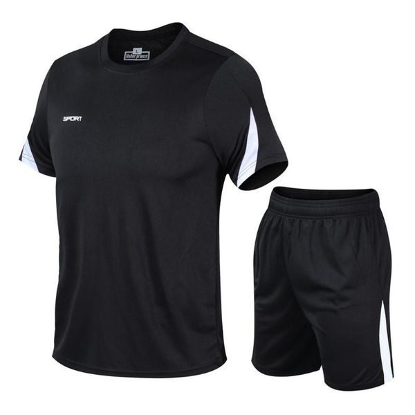 fast drying elastic sets men's casual fitness short sleeve short pants sports suit bodybuilding gym tracksuit men ropa hombre#2, Gray
fast drying elastic sets men's casual fitness short sleeve short pants sports suit bodybuilding gym tracksuit men ropa hombre#2, Gray