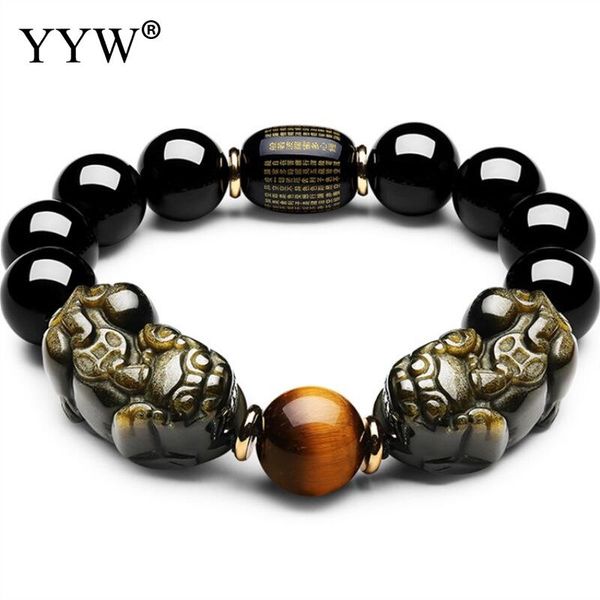 link, chain vintage men gold obsidian bracelet fabulous wild beast polished chinese style smooth black beads luxury bangle masculina erkek
link, chain vintage men gold obsidian bracelet fabulous wild beast polished chinese style smooth black beads luxury bangle masculina erkek