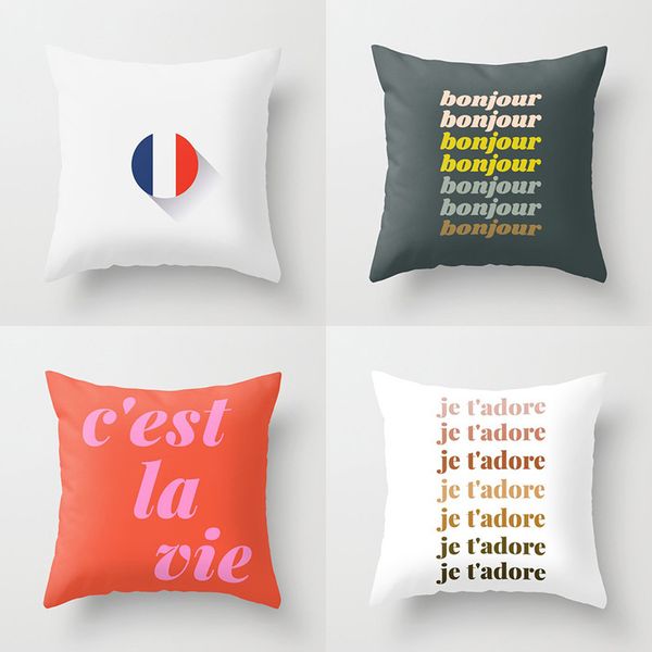 french throw pillow case bonjour cava c'est la vie je t'adore cushion covers for home sofa chair decorative pillowcases
french throw pillow case bonjour cava c'est la vie je t'adore cushion covers for home sofa chair decorative pillowcases
