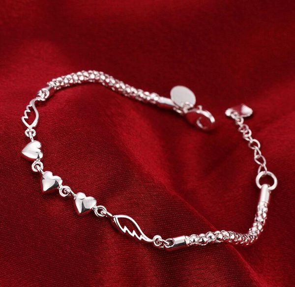 christmas sale 925 sterling silver plated heart feather bracelet fashion 925 sterling silver chain link bracelets high grade, Black
christmas sale 925 sterling silver plated heart feather bracelet fashion 925 sterling silver chain link bracelets high grade, Black