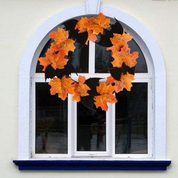 halloween decoration bat wreath pendant window door hanging wreath party festival diy decoration wall hanging
halloween decoration bat wreath pendant window door hanging wreath party festival diy decoration wall hanging