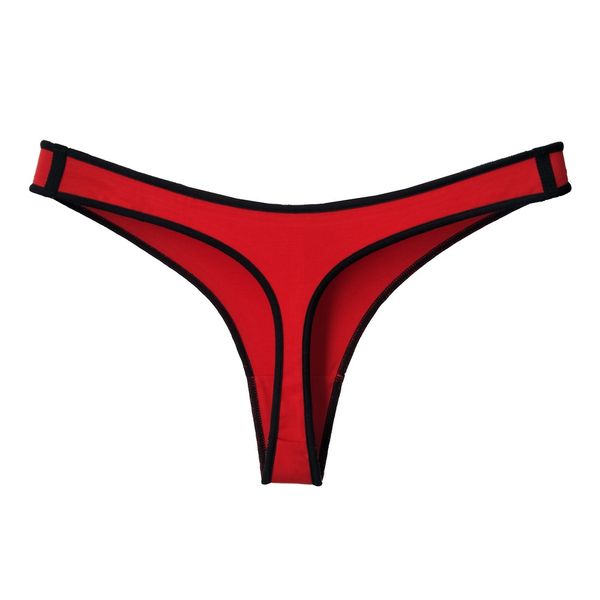 women's cotton underwear low waist sports t-shirt seamless high elastic large size underwear women, Red;black
women's cotton underwear low waist sports t-shirt seamless high elastic large size underwear women, Red;black