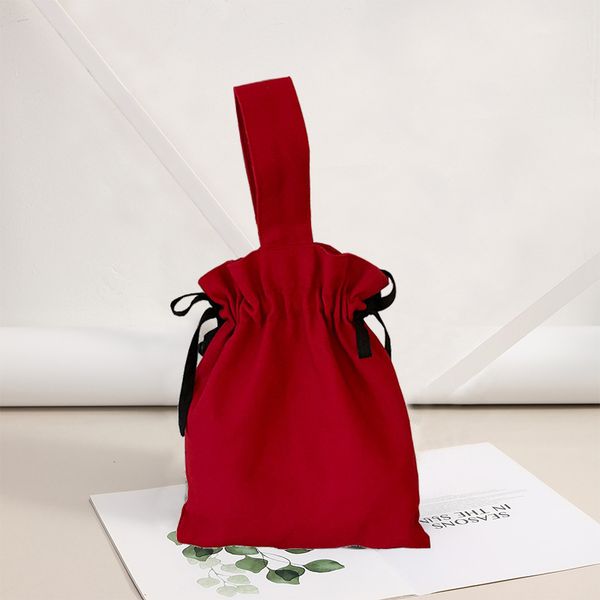 women bag korean canvas bucket lady solid string soft tote bag handbag simple style
women bag korean canvas bucket lady solid string soft tote bag handbag simple style