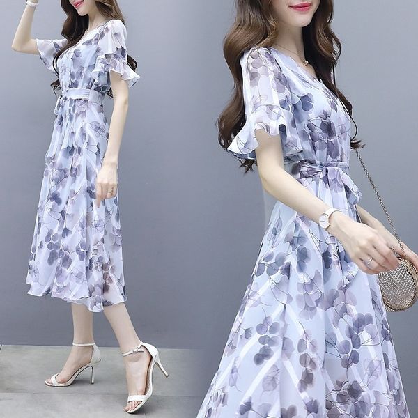 french niche platycodon grandiflorum chiffon 2020 new summer over the knee fairy smart smoked dress dress sweet women's clothing ghmad, Black;gray
french niche platycodon grandiflorum chiffon 2020 new summer over the knee fairy smart smoked dress dress sweet women's clothing ghmad, Black;gray