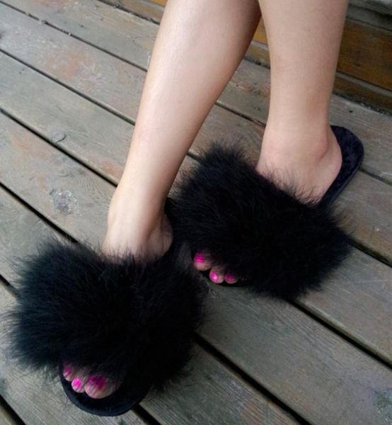 9 colors fur flip flops women sweet platform wedges sandals ostrich feathers slippers 2020 summer platform thongs beach slippers, Black
9 colors fur flip flops women sweet platform wedges sandals ostrich feathers slippers 2020 summer platform thongs beach slippers, Black
