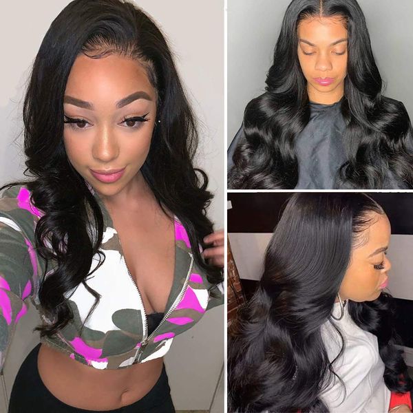 2020 lace closure wig peruvian body wave human hair wigs for women 4x4 5x5 closure wig beyo remy lace wigs pre plucked with baby hair, Black
2020 lace closure wig peruvian body wave human hair wigs for women 4x4 5x5 closure wig beyo remy lace wigs pre plucked with baby hair, Black