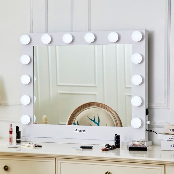 wholesale can be customized white square with frame with bulb led fill light home style deskmakeup mirror
wholesale can be customized white square with frame with bulb led fill light home style deskmakeup mirror
