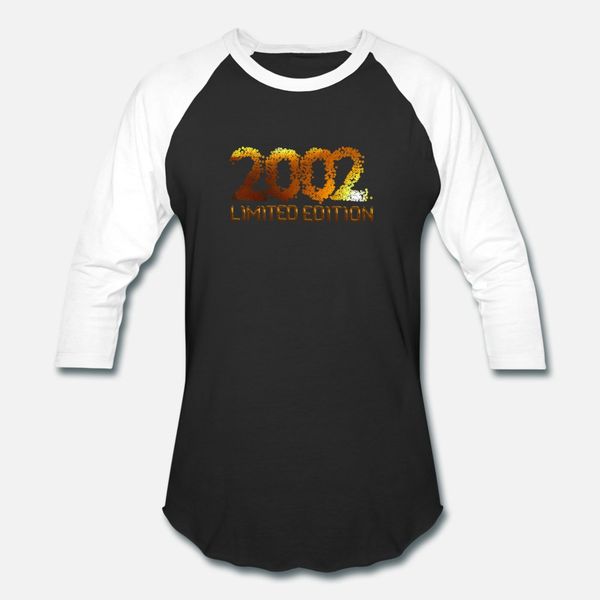 birthday 2002 limited edition t shirt men custom 100% cotton size s-3xl formal sunlight funny casual spring autumn natural shirt
birthday 2002 limited edition t shirt men custom 100% cotton size s-3xl formal sunlight funny casual spring autumn natural shirt