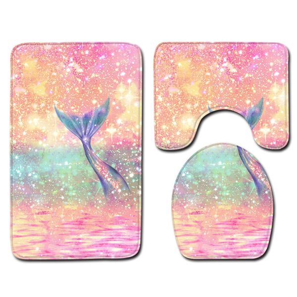 onglyp 3pcs 3d pink mermaid bathroom mat set soft non slip bath mats soft toilet lid cover bathroom carpet rugs home decor
onglyp 3pcs 3d pink mermaid bathroom mat set soft non slip bath mats soft toilet lid cover bathroom carpet rugs home decor