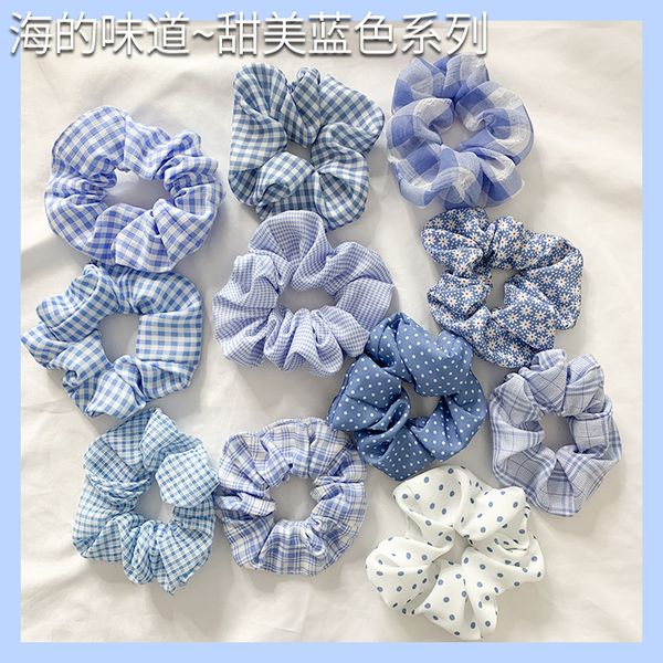 blue~ blue oceans of intestine hair band ins immortal girl's lattice hair accessories vintage french band for tying, Brown
blue~ blue oceans of intestine hair band ins immortal girl's lattice hair accessories vintage french band for tying, Brown