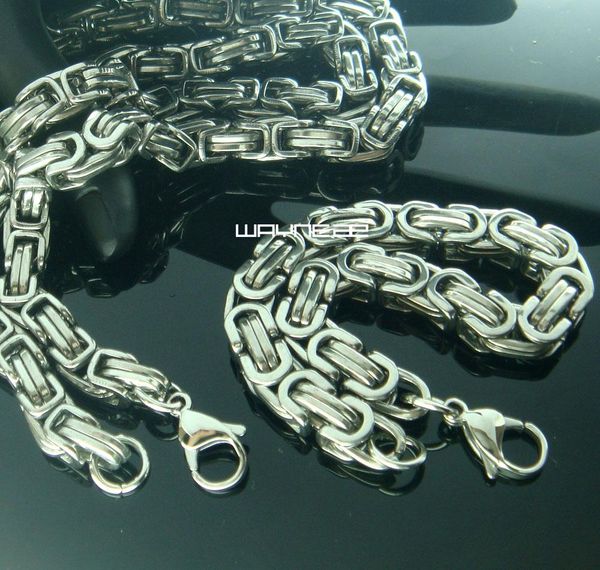 set white gold tone 55cm or 70cm length men women solid necklace bracelet003, Silver 
set white gold tone 55cm or 70cm length men women solid necklace bracelet003, Silver