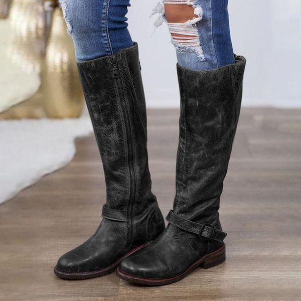boots women knee high low heels vintage pu leather shoes woman chaussure zapatos mujer girls plus size gladiator booties d1631, Black
boots women knee high low heels vintage pu leather shoes woman chaussure zapatos mujer girls plus size gladiator booties d1631, Black
