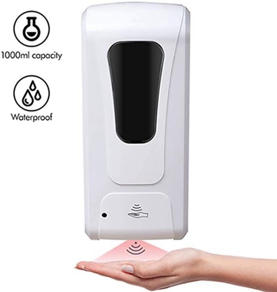 1000ml wall mounted soap dispenser automatic sensor sanitizer shampoo dispenser kitchen bathroom liquid soap dispensers iia655
1000ml wall mounted soap dispenser automatic sensor sanitizer shampoo dispenser kitchen bathroom liquid soap dispensers iia655