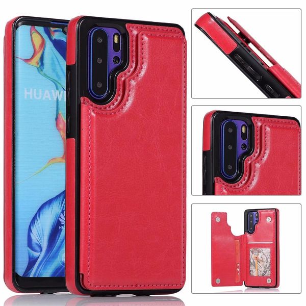 pu leather bracket phone back case cover card slots double button for huawei p30 pro p30 lite 50pcs/lot
pu leather bracket phone back case cover card slots double button for huawei p30 pro p30 lite 50pcs/lot