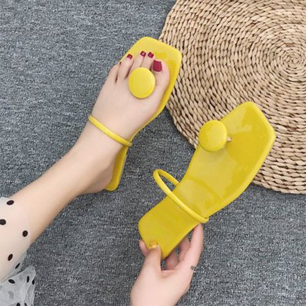 woman flip flops summer women candy color slippers ladies casual shoe 2020 fashion square toe female fashion flat women's slides, Black
woman flip flops summer women candy color slippers ladies casual shoe 2020 fashion square toe female fashion flat women's slides, Black
