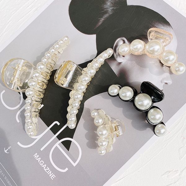 fashion women hair clips claw clip elegant pearl hair clips simple large claw ponytail hairclip girls accessories new
fashion women hair clips claw clip elegant pearl hair clips simple large claw ponytail hairclip girls accessories new