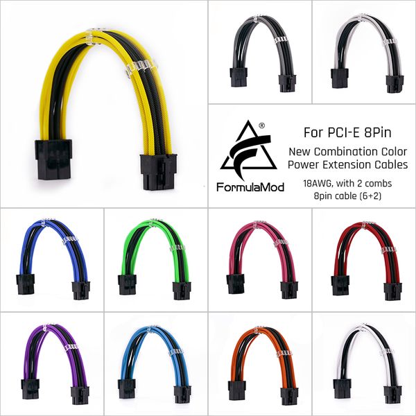 formulamod fm-np8p pci-e 8pin(6+2) power extension cable for motherboard/gpu 8 pin 18awg combination color cables with comb
formulamod fm-np8p pci-e 8pin(6+2) power extension cable for motherboard/gpu 8 pin 18awg combination color cables with comb