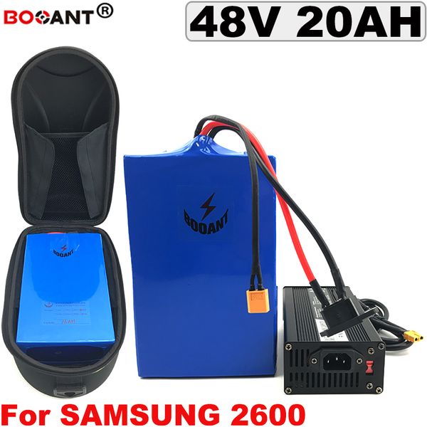 Image of E-bike Lithium Battery pack 48V 20AH +a Bag For Bafang BBSHD BBS02 1000W Motor Electric bike battery 13S +5A Charger