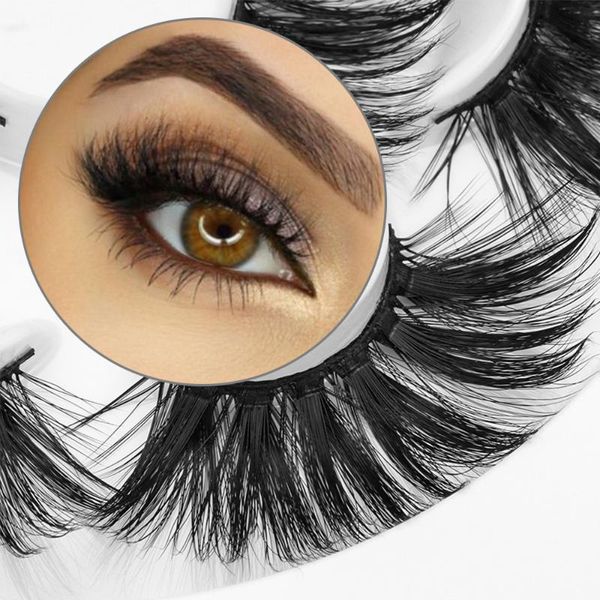 4pairs 25mm lashes fashion 3d 100% mink hair false eyelashes dramtic long wispies fluffy eyelashes full strips handmade makeup
4pairs 25mm lashes fashion 3d 100% mink hair false eyelashes dramtic long wispies fluffy eyelashes full strips handmade makeup